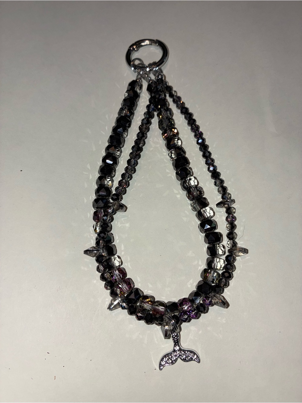 Beaded Charm  Keychain bag charm